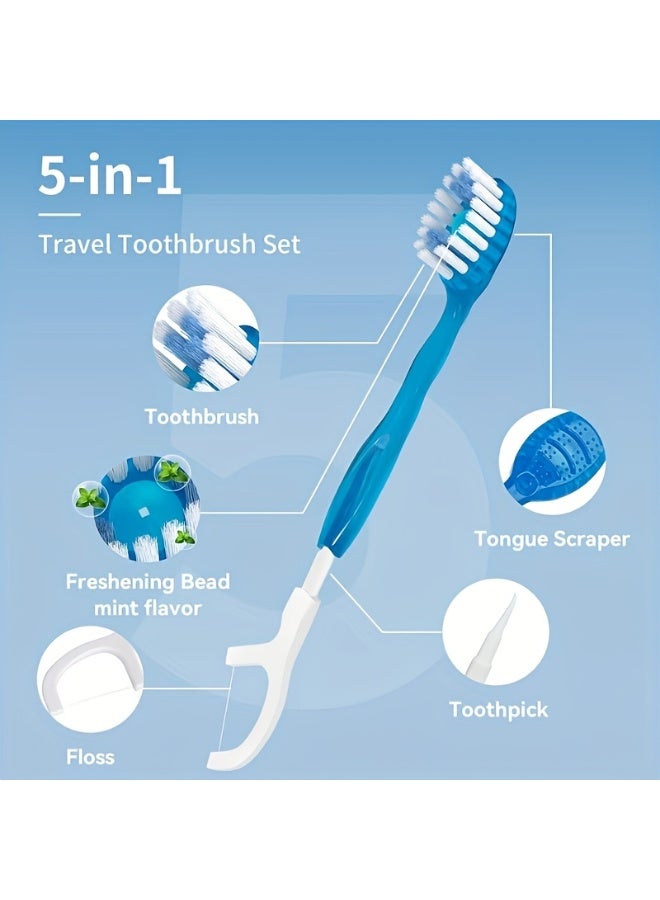 SNAIL 5 in 1 Mini Brush No Rinsing Brush On The Go Mint 10 ct - Image 4