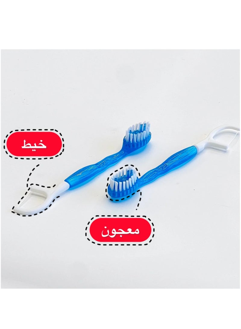 SNAIL 5 in 1 Mini Brush No Rinsing Brush On The Go Mint 10 ct - Image 2