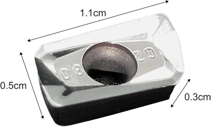 APGT1135PDFR G2 Carbide Milling Insert 10PCS For Aluminum Intermittent Continuous CNC Machining - Image 3