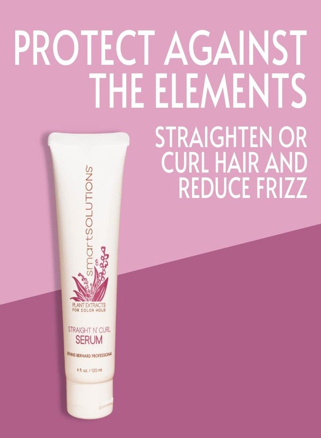 Smart Solutions smartSOLUTIONS Straight N' Curl Serum 12 oz, | Smooths & Straightens | Curves & Curls | Paraben-Free | Plant-based - Image 3