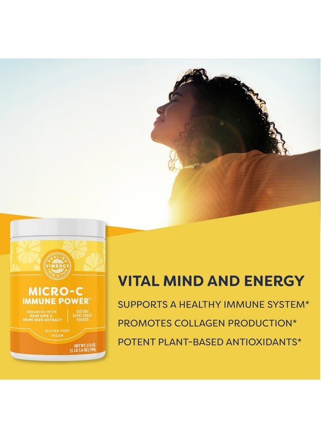 Vimergy Micro-C Immune Power TM * - 500g - 278 Servings - 1000mg/serving - Gentle Form - Antioxidant Phytonutrients - Immune & Nerve Support - Benefits Bone & Cartilage - Gluten-Free - Kosher - Vegan - Image 2