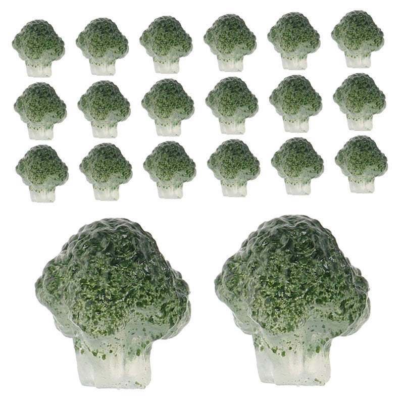 Realistic Miniature Vegetable Props 20PCS For Dollhouse Farm Scene DIY Crafts Home Decor - Image 2