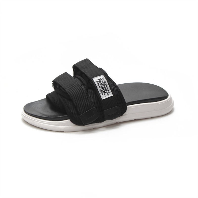 Southeast Asia Couple Slipper Sandals Black 