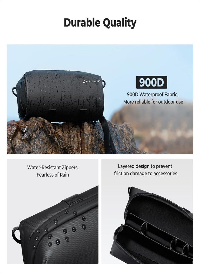 K&F Concept OSMO Pocket 3 Case, Protective Case for DJI Pocket 3 Portable Storage Case Bag Camera Accessories, Black - Image 4