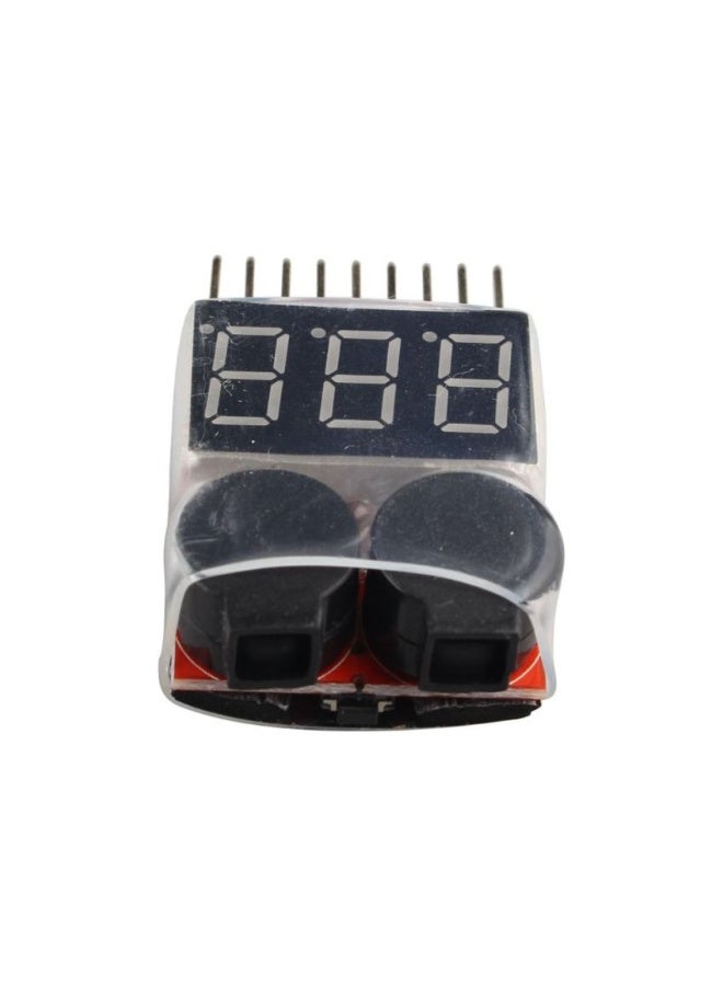 KNP 1-8S Lipo/Li-ion/Fe Battery Voltage Tester, 2-in-1 Low Voltage Buzzer Alarm - Image 4