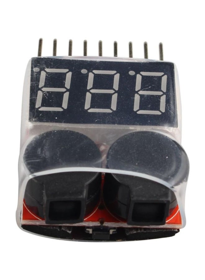 KNP 1-8S Lipo/Li-ion/Fe Battery Voltage Tester, 2-in-1 Low Voltage Buzzer Alarm - Image 2