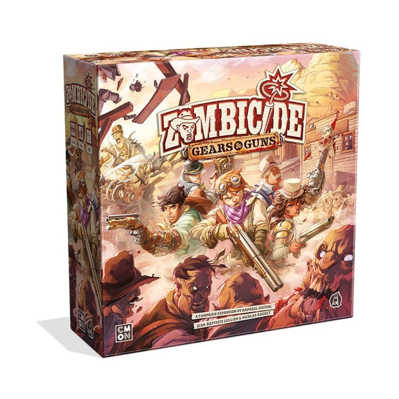 CMON Zombicide Gears Guns Expansion Enter The Steam Age of Undead Extermination Cooperative Strategy Game with Tabletop Miniatures Ages 14 16 Players 4560 Min Playtime Made by CMON - Image 3