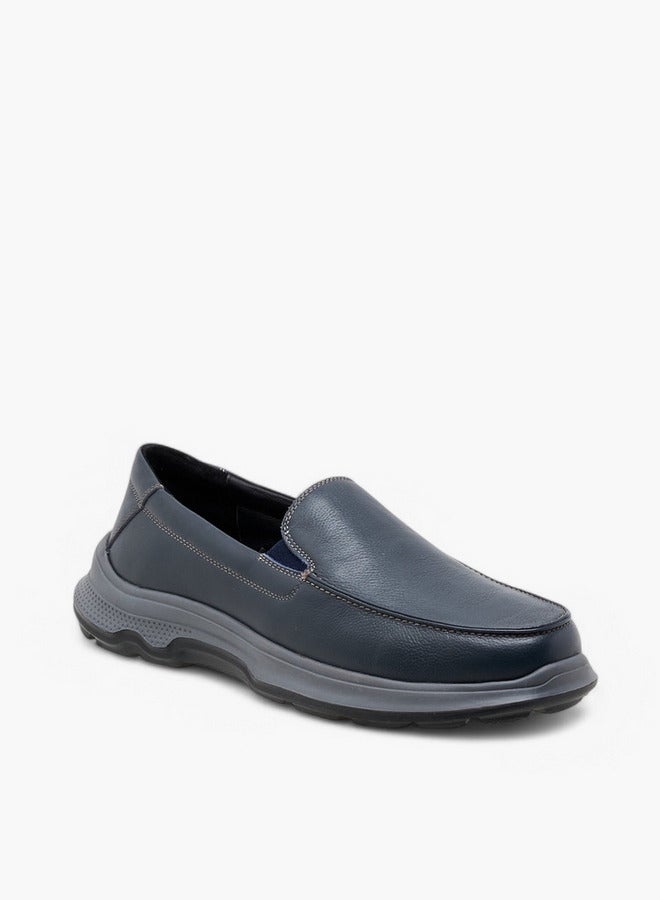 دوتشيني موكاسين رجالي بنسيج بارز سهل الارتداء - Image 2