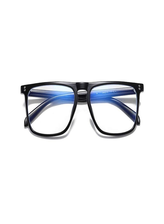 PIRASO Blue Light Blocking Blue Cut Anti-Glare Square Eyeglasses, Robert Downey Jr Frame for Eye Protection from UV by Computer/Tablet/Laptop/Mobile (with Torch and Testing Card) - Image 2