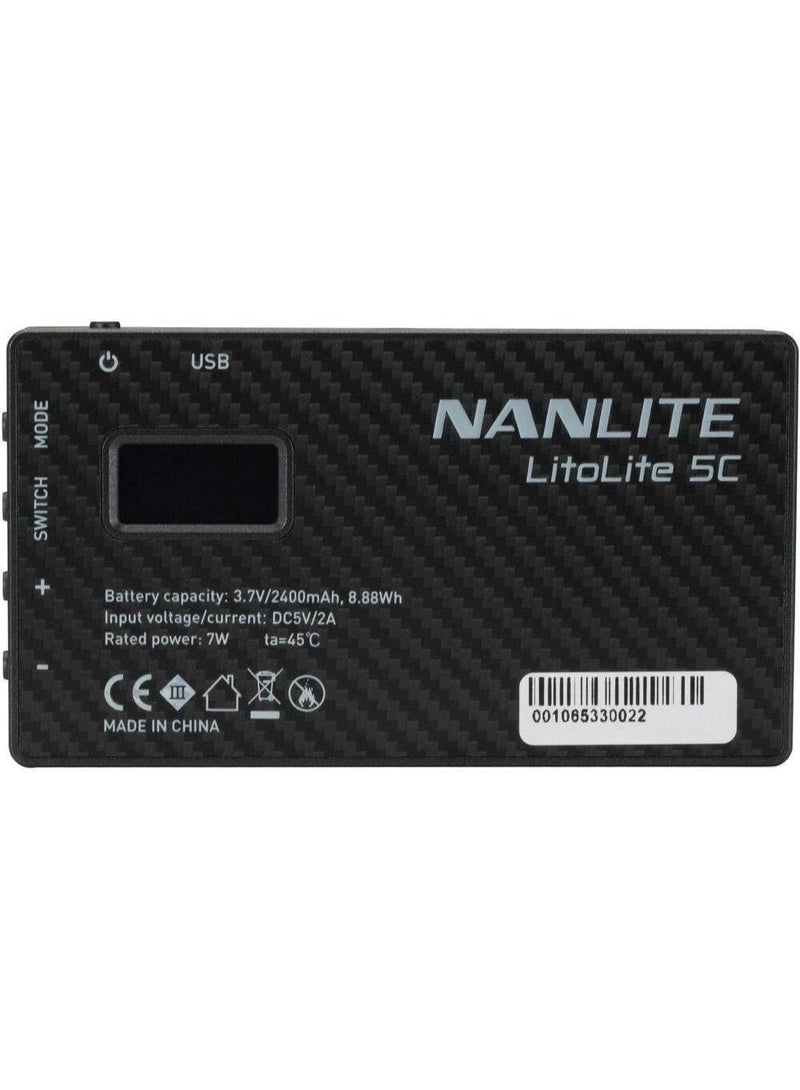 نانليت مصباح جيب LED من نوع Litolite 5C RGBWW مزود ببطارية مدمجة - Image 3