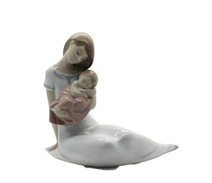 LIGHT OF MY DAYS GIRL PORCELAIN MOTHER FIGURE