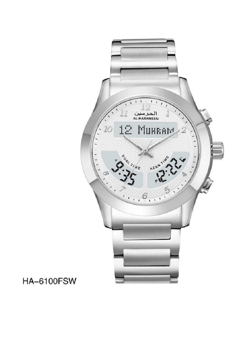 الحرمين ساعة الحرمين الإسلامية للرجال HA-6100FSW - Image 1