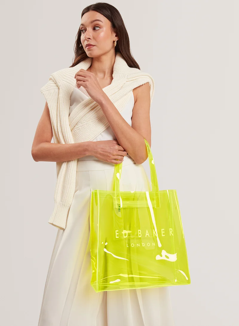 تيد بيكر Transparent Large Icon Tote