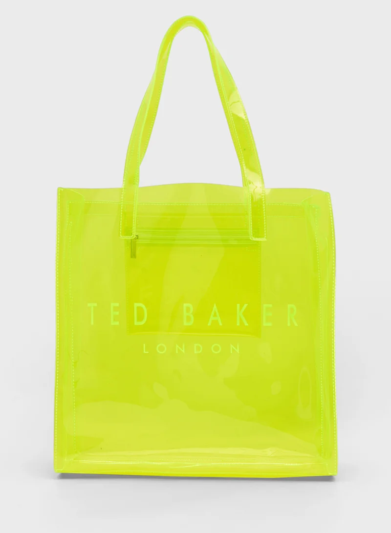 Ted Baker Transparent Large Icon Tote