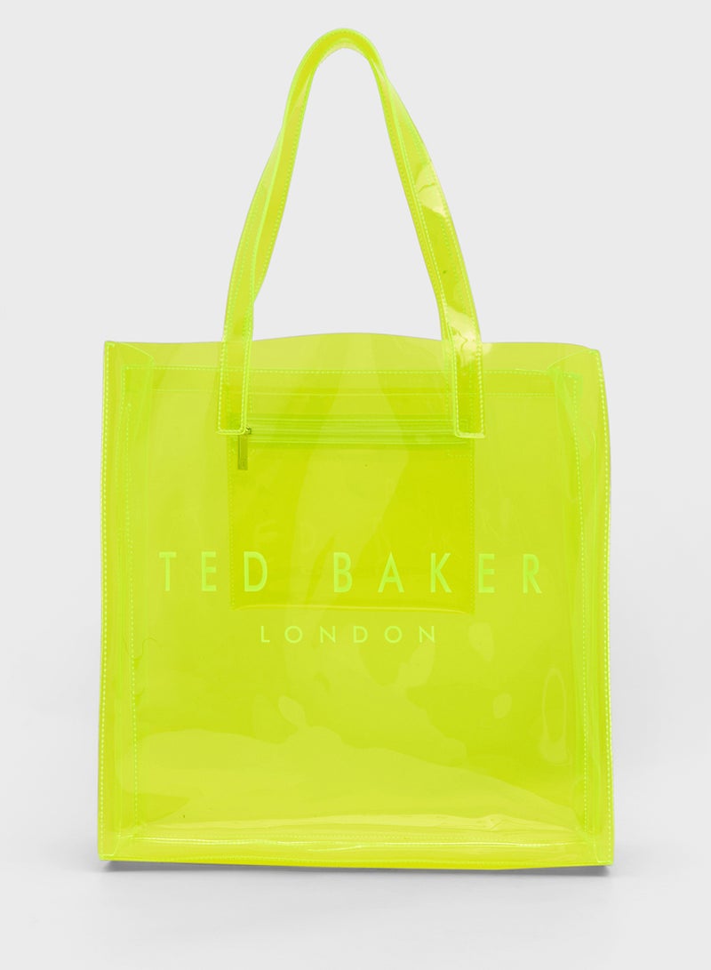 Ted Baker Transparent Large Icon Tote  - Image 1
