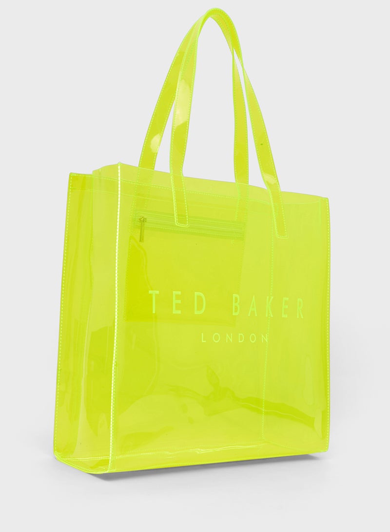 Ted Baker Transparent Large Icon Tote  - Image 3
