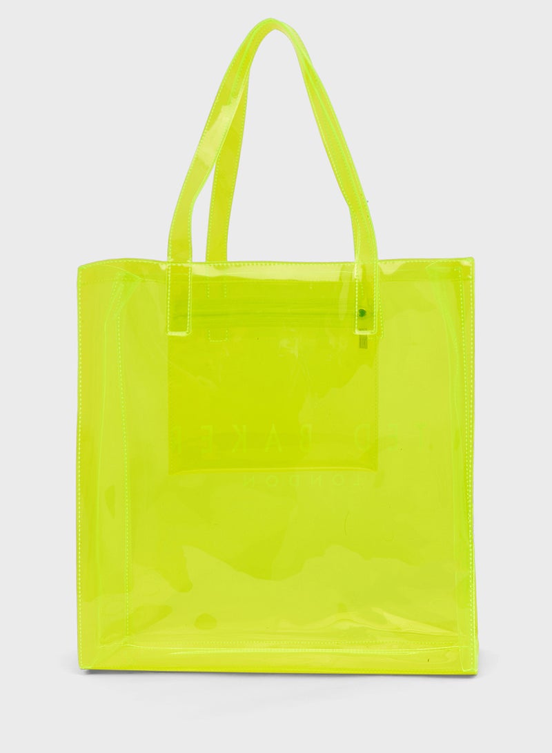 Ted Baker Transparent Large Icon Tote  - Image 2