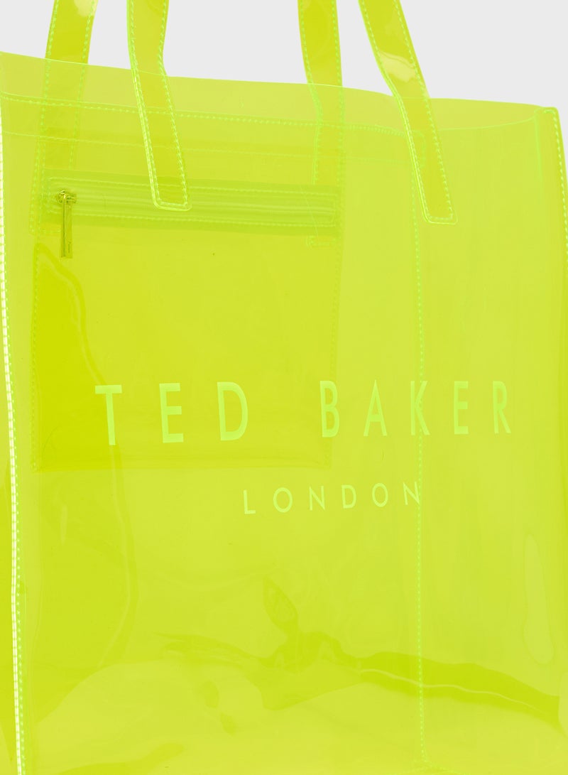 Ted Baker Transparent Large Icon Tote  - Image 4