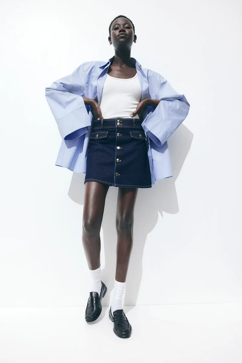 H&M A-line mini skirt