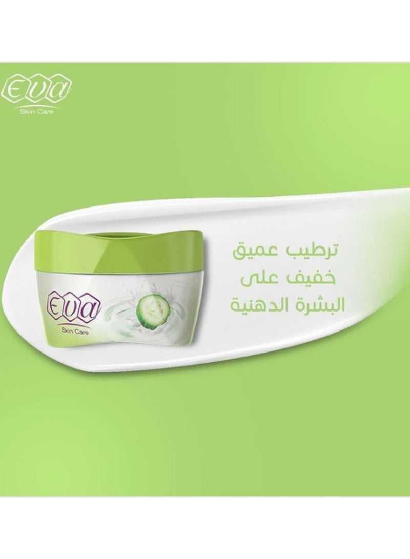 إيفا كريم للبشرة بالزبادي والخيار - للبشرة الدهنية (50 جم) - Image 3