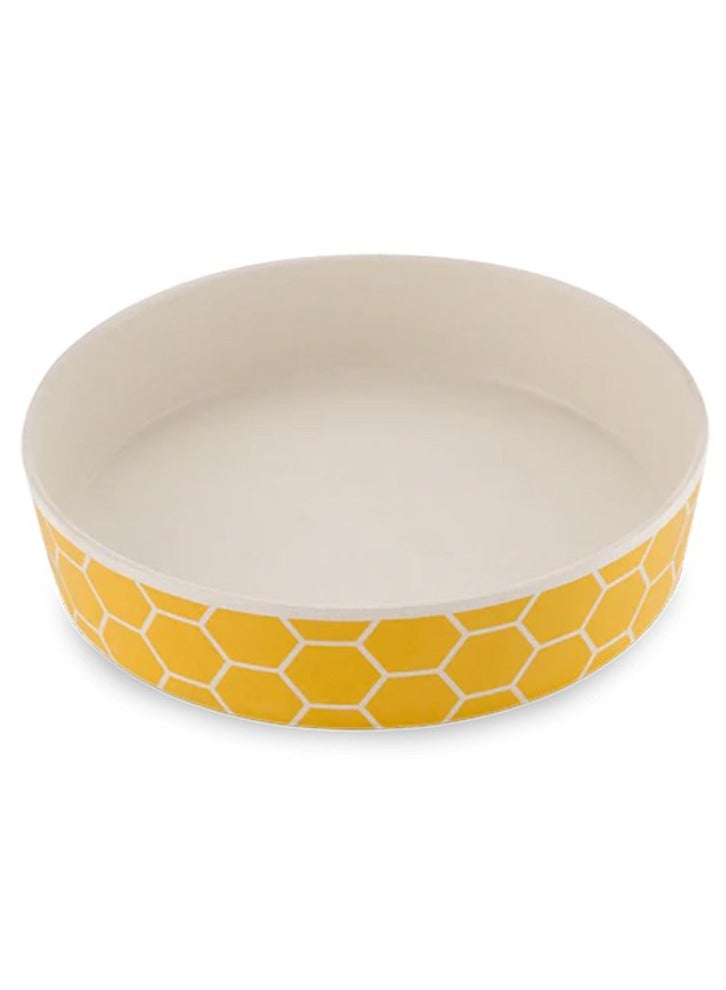 Beco Classic Bamboo Honeycomb Cat Bowl