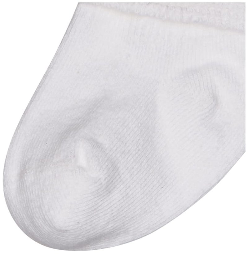 Jefferies Socks baby boys Newborn Turn Cuff Bootie 6 Pair Pack infant and toddler socks, White, 3-12 Months US - Image 3