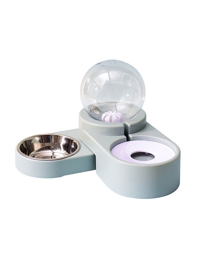 NIBEMINENT 2-In-1 Bowl Set With Detachable Stainless Steel Blue 33 x 17 21centimeter - Image 1