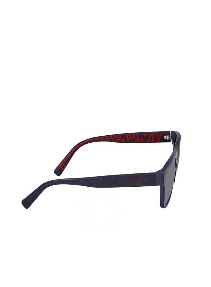 Armani Exchange Polarized Grey Square Men Sunglasses 0AX4088SF - Image 3