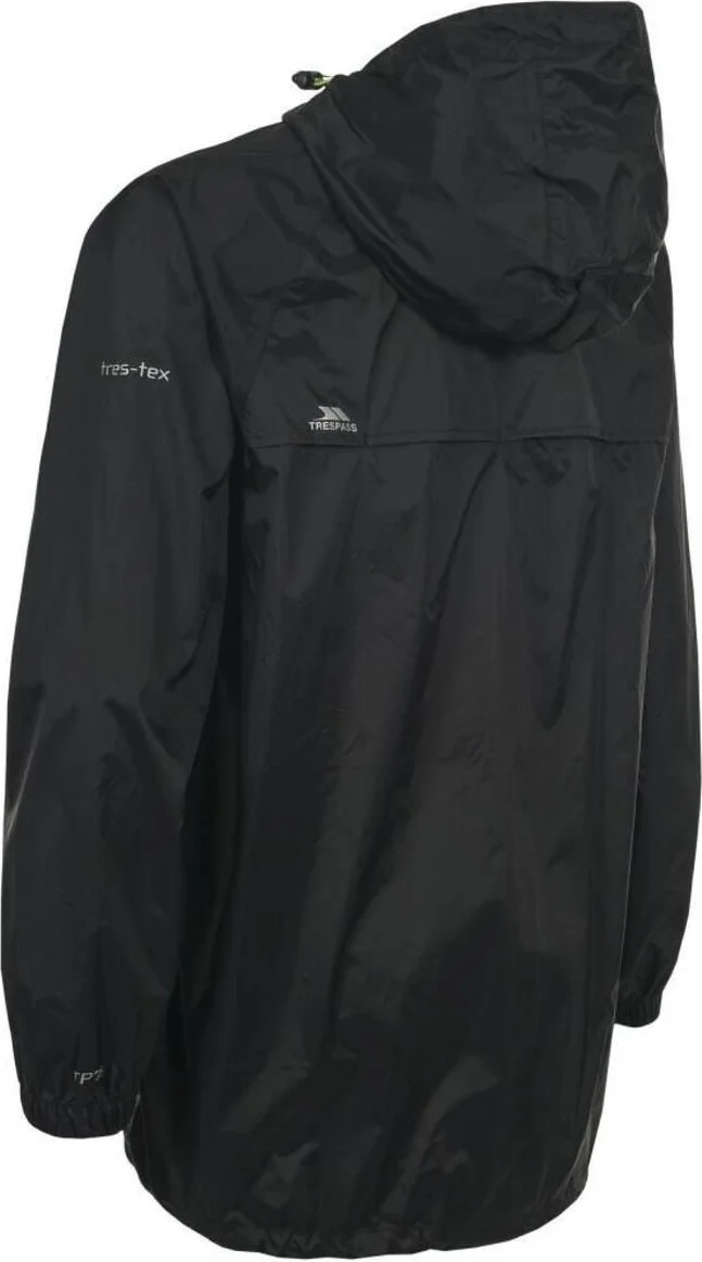 تريسباس Qıkpac x - Unisex Packaway Jkt TP75 Unisex Black Coat UAJKRATR0001-BLK
