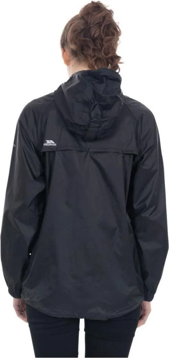 تريسباس Qıkpac x - Unisex Packaway Jkt TP75 Unisex Black Coat UAJKRATR0001-BLK
