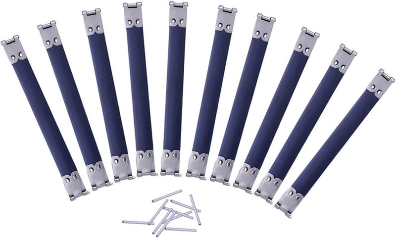 EXCEART 10pcs Handbag Replacement Sewing Supplies for Bags Easy to Install Purse for Handbags Purses and More Metal Hinge - Image 1