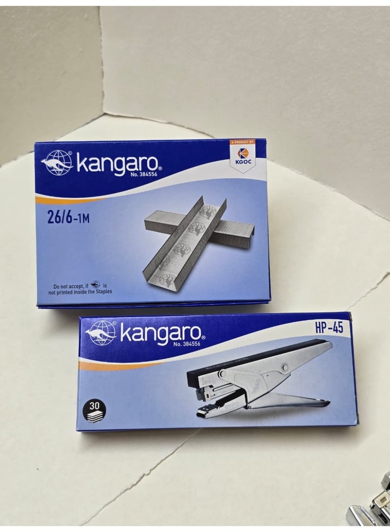 Kangaro Stapler - HP-45, with 20 Pins boxes | Pins 26/6 - Image 5