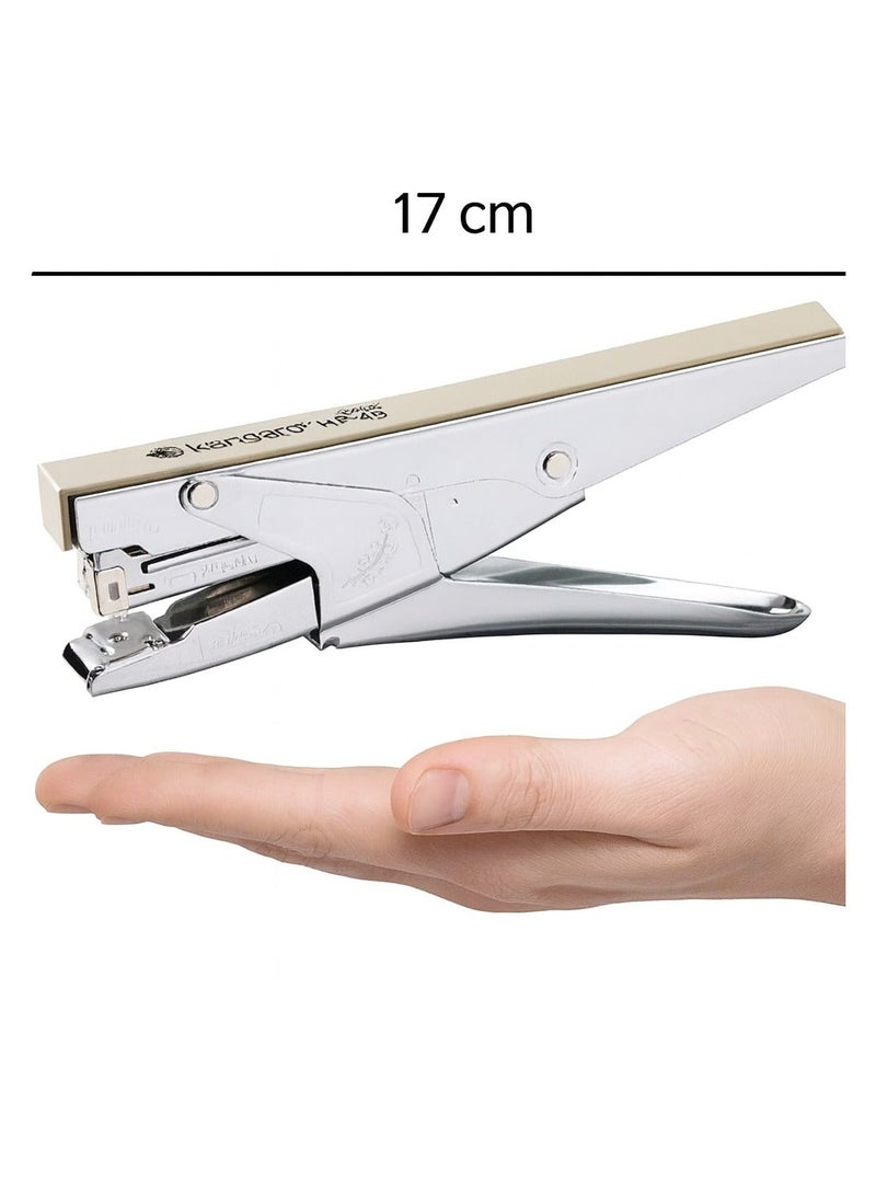 أفضل دباسة ثقيلة HP-45 مع 4 علب (4000 دبوس) – قوية ومتينة وسهلة الاستخدام - view 5