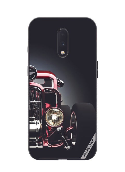 Protective Case Cover For OnePlus 7 Jeeep Design Multicolour