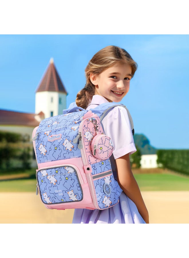 CROSS+GEAR Crossgear Cross Medal Spine Protection And Load Reduction Backpack For High School Girls In Grades 7-9, Stylish Lightweight Double Shoulder Bag With Pressure Relief - Image 5