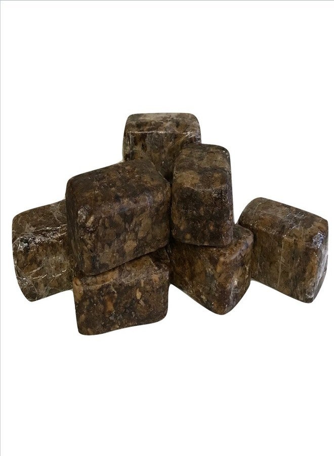 Smellgood Raw african black soap from ghana 5lb - Image 2
