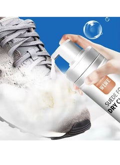 WILLIAM WEIR Suede Foam Dry Cleaner，Multipurpose Suede Foam Cleaner  Bubble Cleaner Restores Color and Vibrancy to Shoes Boots Clothes Car Ceiling Handbags Sofa and Furniture-200ml  - Image 3