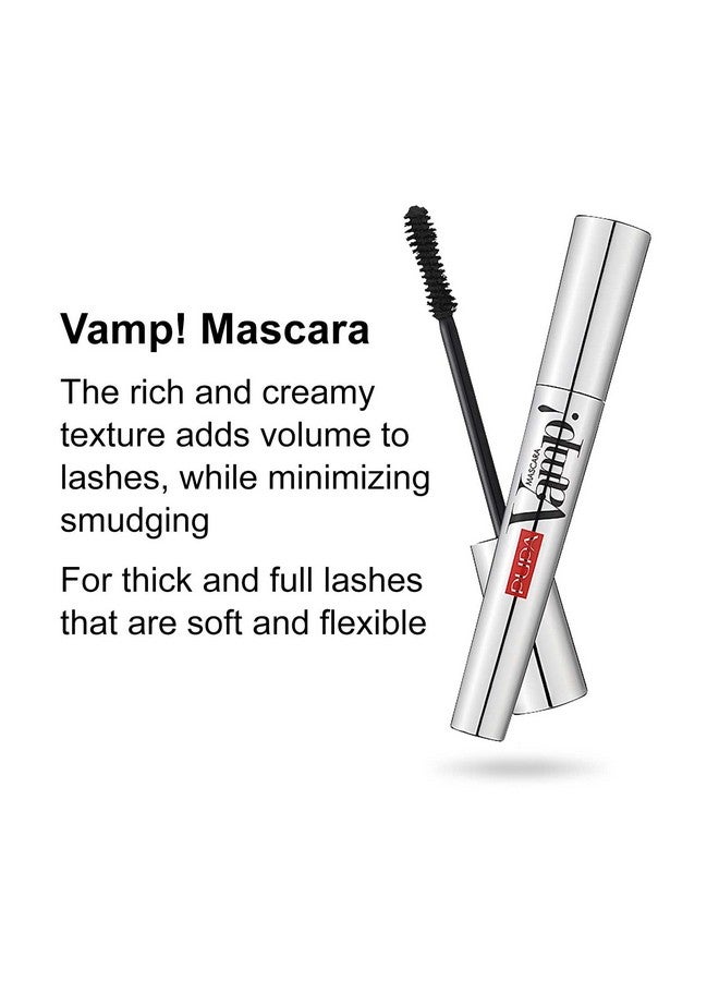 PUPA Milano Vamp! Mascara For Voluminous And Dramatic Eyelashes Max Lengthening And Defining Formula Adds Impact Boost Your Eye Allure With Long Thick Lashes 400 Amethyst Violet 0.32 Oz - Image 3