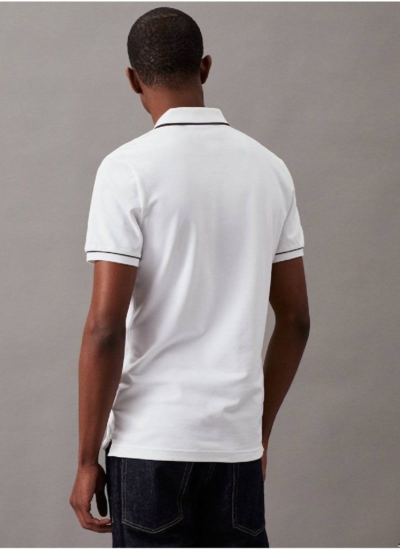 Calvin Klein Jeans Slim Polo Shirt  - Image 3