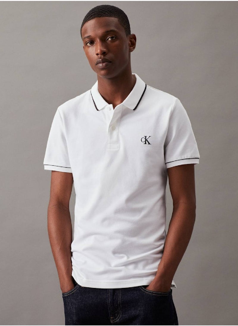 Calvin Klein Jeans Slim Polo Shirt  - Image 1