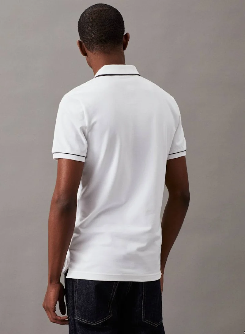 Calvin Klein Jeans  Slim Polo Shirt for Men | Best Price UAE