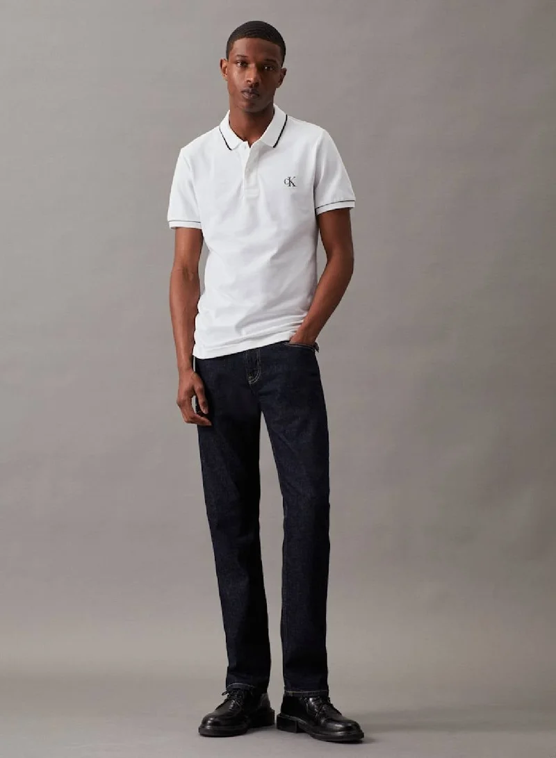 Calvin Klein Jeans  Slim Polo Shirt for Men | Best Price UAE