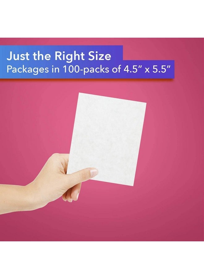 Oasis Supply Twisting Wax Paper Sheets For Food (100) Rectangle Caramel Wrappers Non Stick Semi Translucent Confectioners Patty Paper  - Image 3