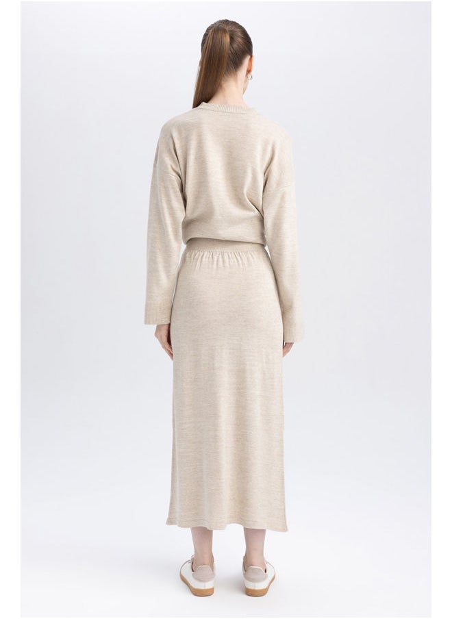 DeFacto - Woman A Line Tricot Tricot Skirt - Image 1