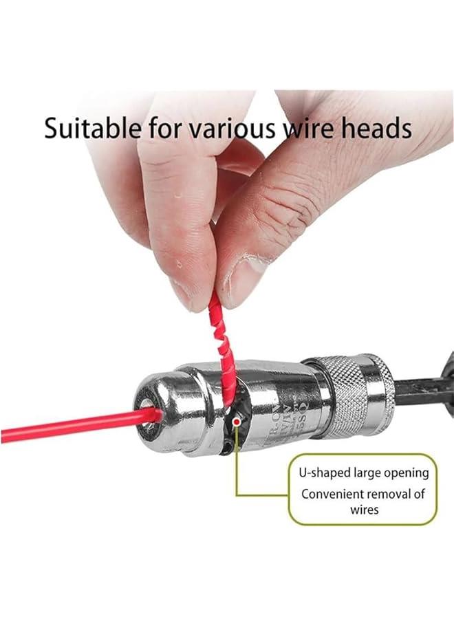 Wire Stripping and Twisting Tool, 2024 Electric Wire Stripper Professional Electrician Tool Set Portable Wire Nut Twister for Power Drill, Cable Quick Stripping and Connector - Image 2