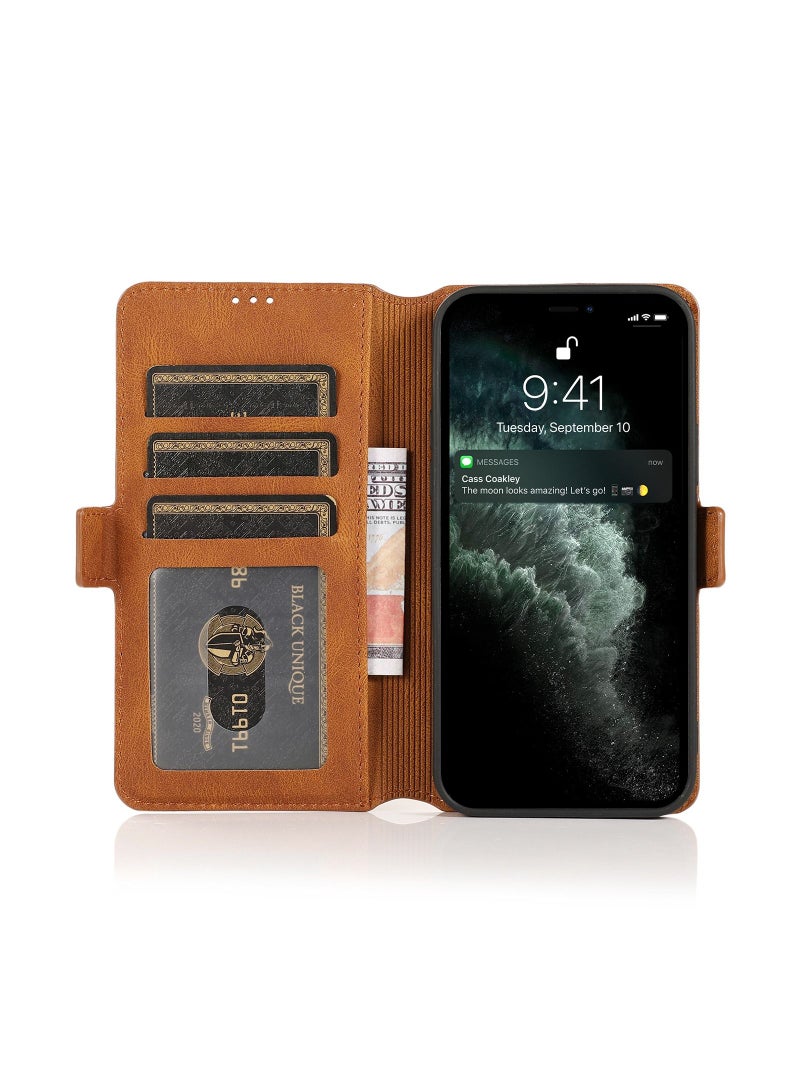 Suteni Flip Cover Protective Leather Case for iPhone - Image 3