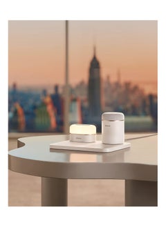 EZVALO EZVALO 3 in 1 Charger Station with LED Night Light, Portable Bluetooth Speaker, Wireless Charging Station for All Phones, Birthday Tech Gifts  - Image 3