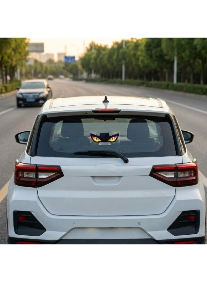 Car warning light eye shape solar powered and rechargeable - Image 5