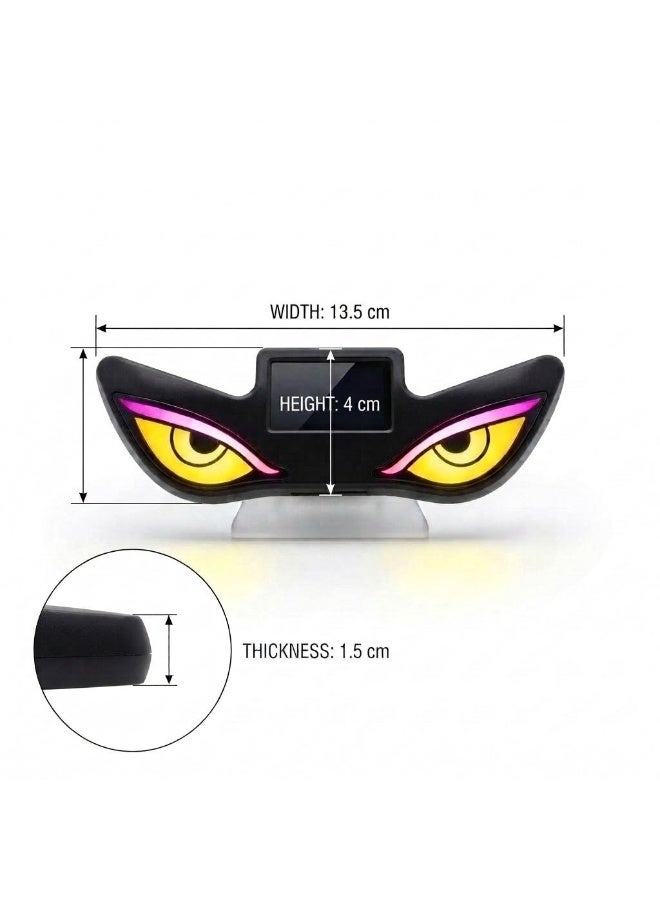 Car warning light eye shape solar powered and rechargeable - Image 3