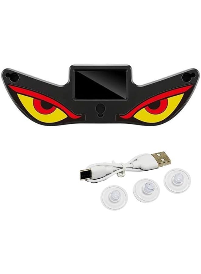 Car warning light eye shape solar powered and rechargeable - Image 1